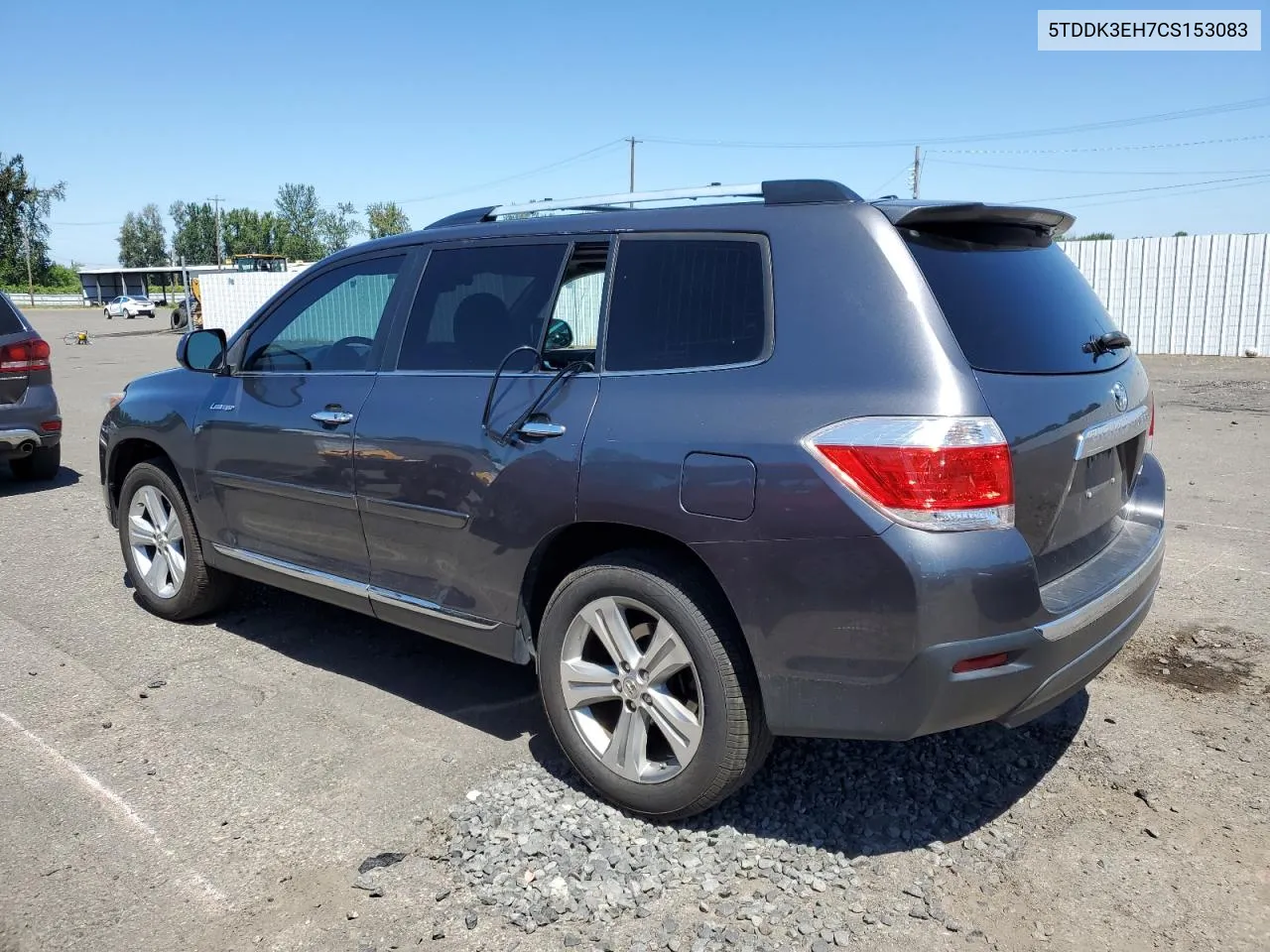 2012 Toyota Highlander Limited VIN: 5TDDK3EH7CS153083 Lot: 61954744