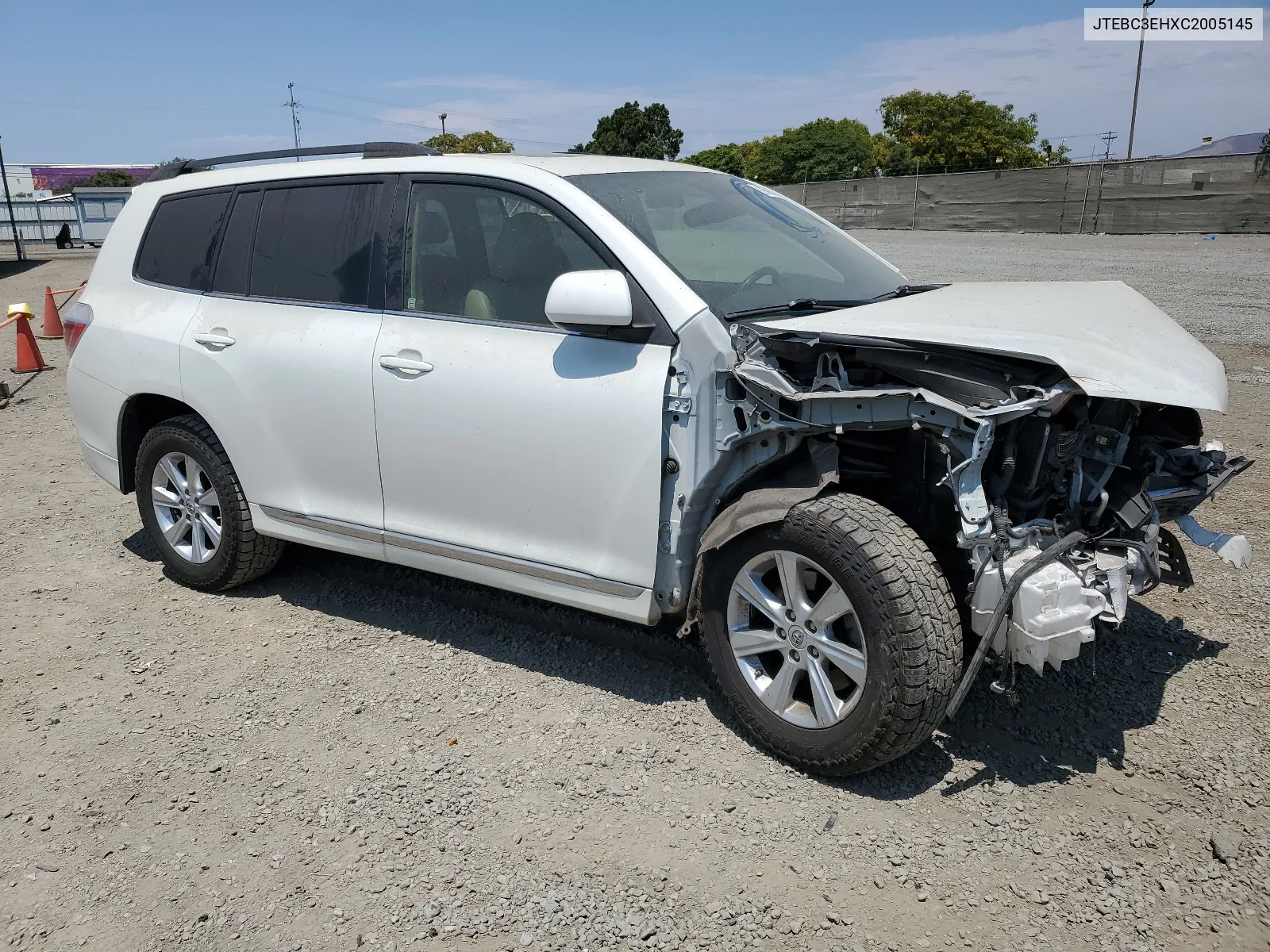 JTEBC3EHXC2005145 2012 Toyota Highlander Hybrid