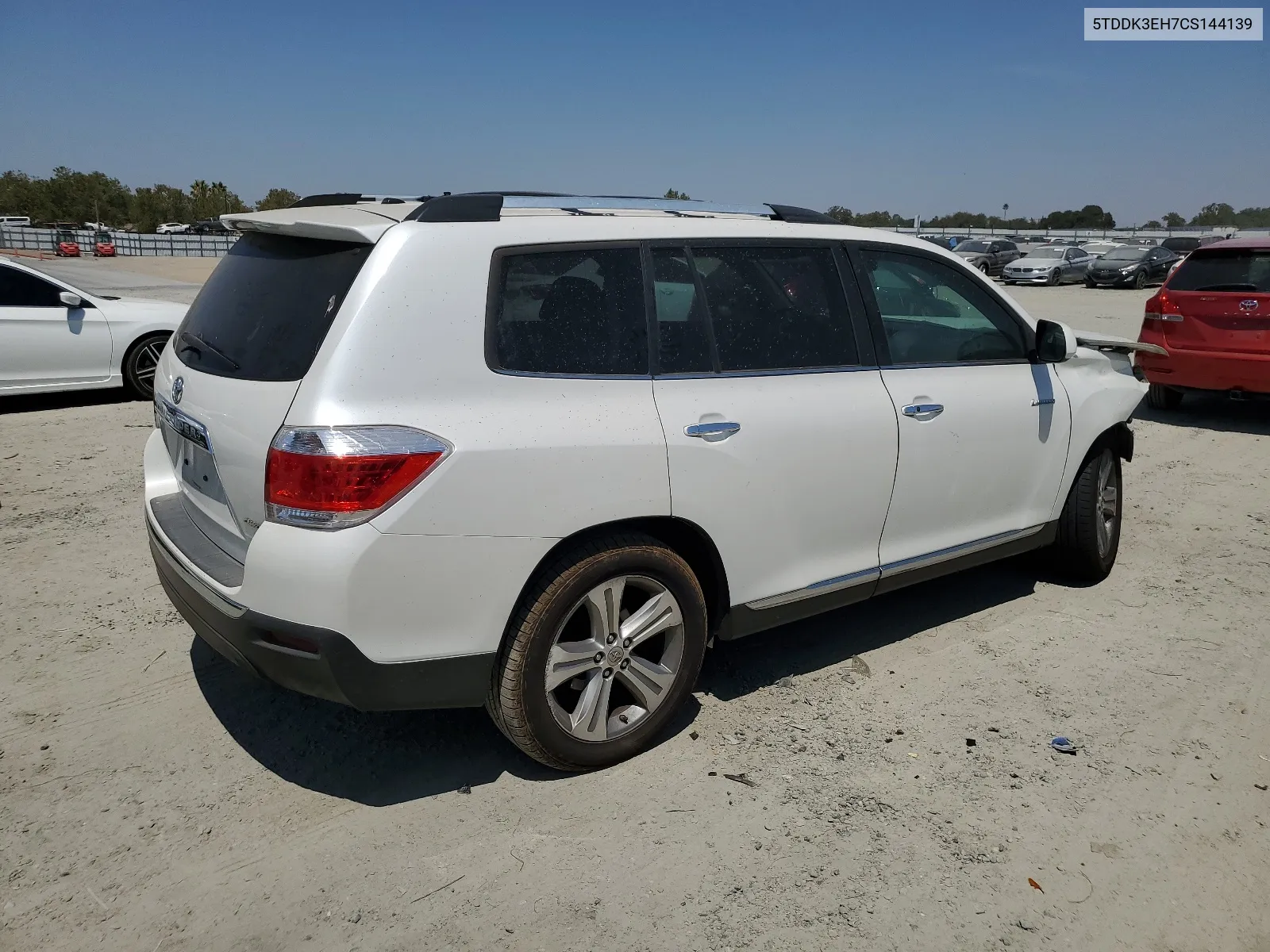 5TDDK3EH7CS144139 2012 Toyota Highlander Limited