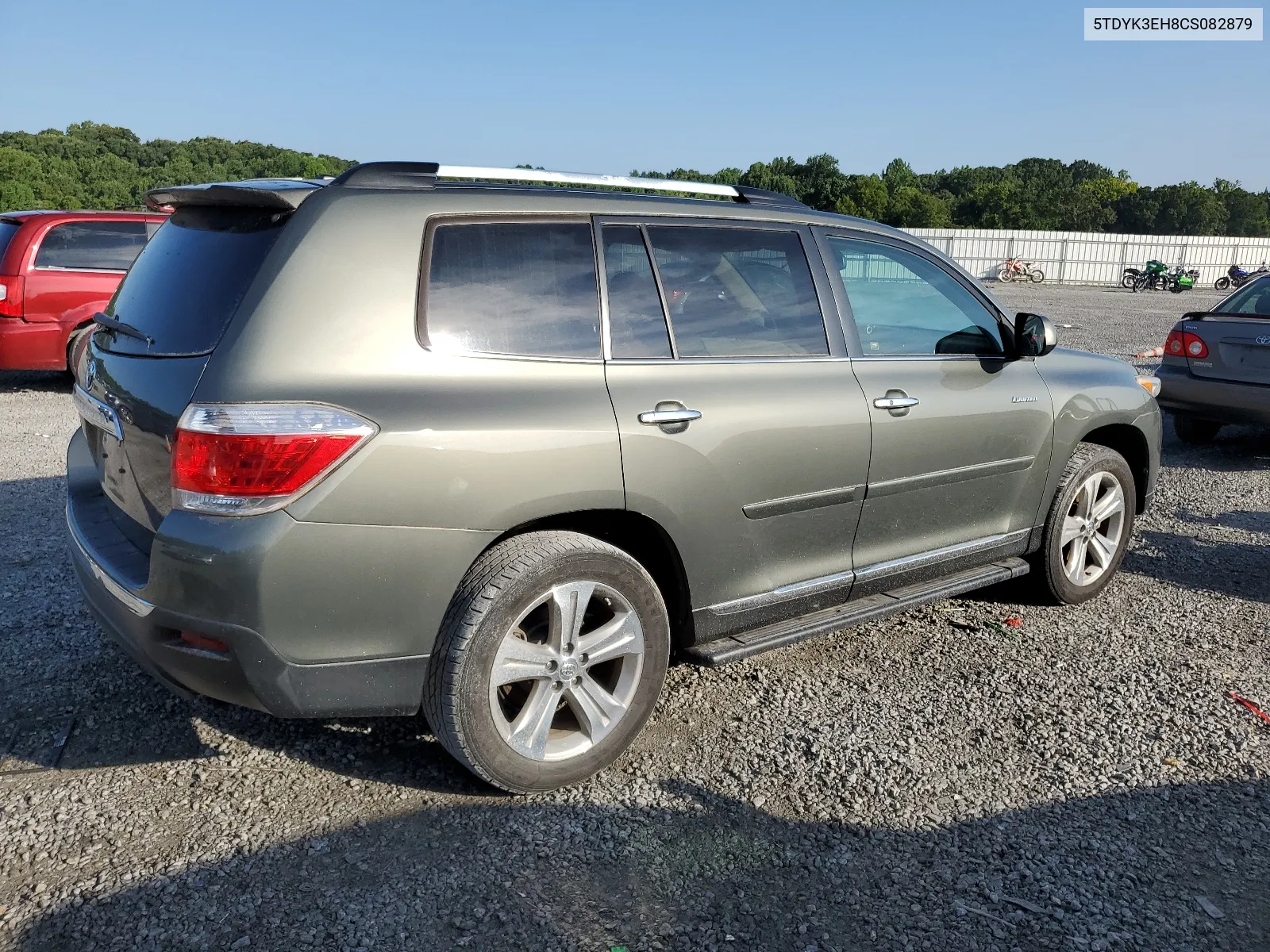 5TDYK3EH8CS082879 2012 Toyota Highlander Limited