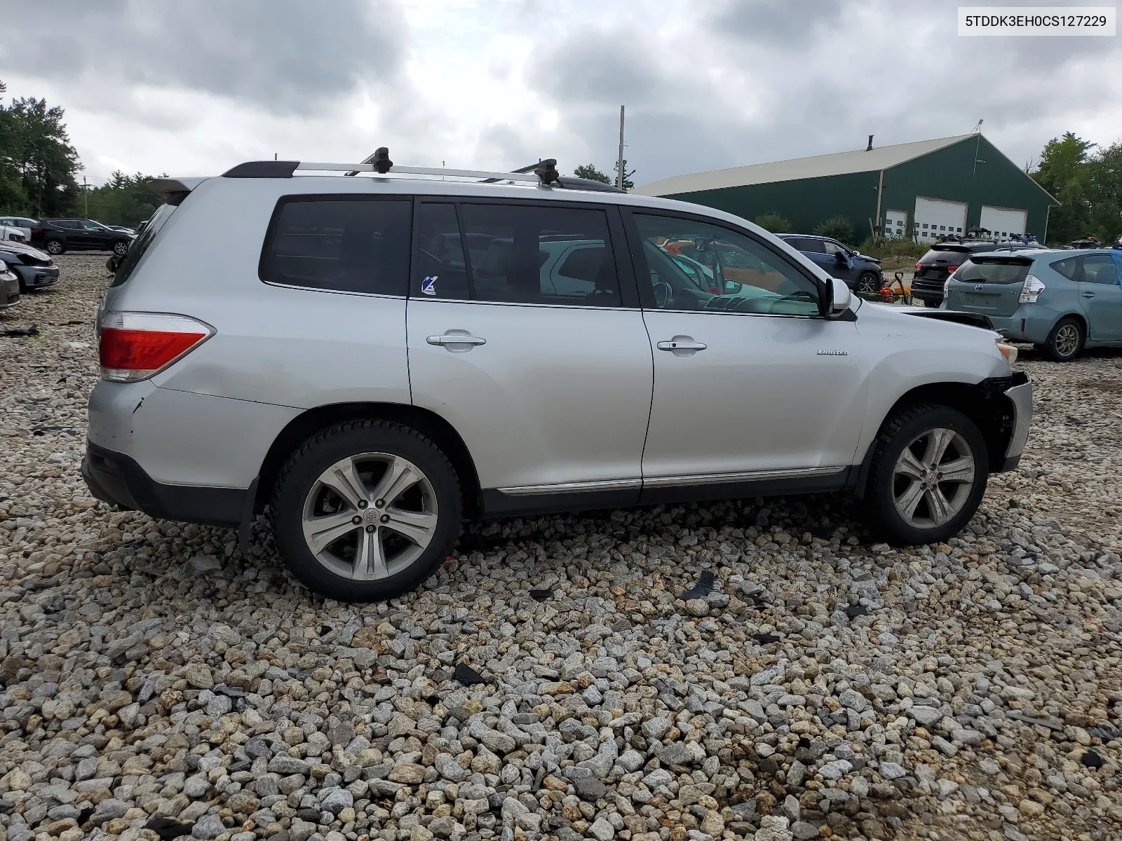 2012 Toyota Highlander Limited VIN: 5TDDK3EH0CS127229 Lot: 67600134