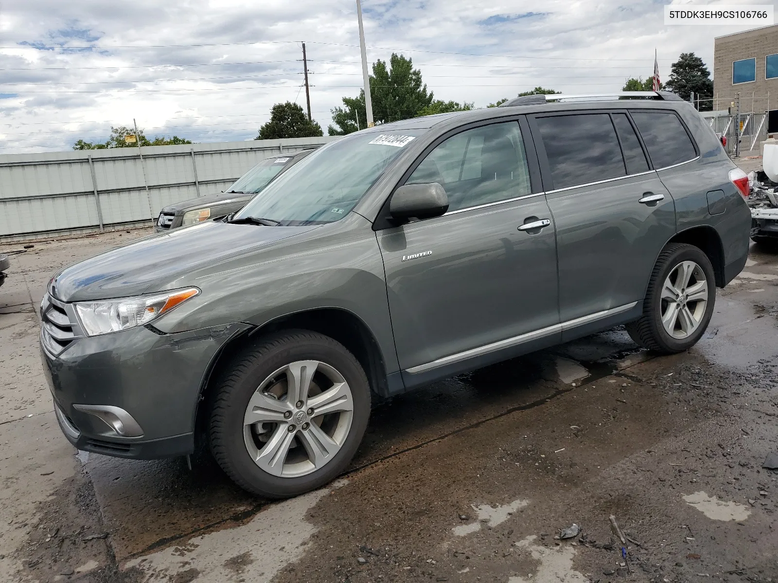 5TDDK3EH9CS106766 2012 Toyota Highlander Limited