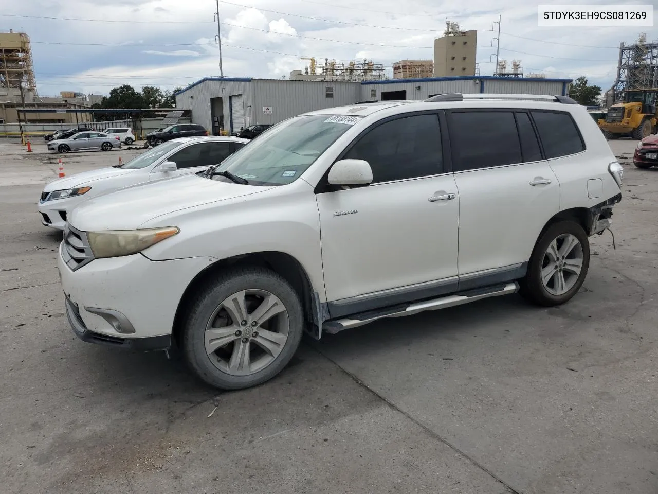 2012 Toyota Highlander Limited VIN: 5TDYK3EH9CS081269 Lot: 68138144