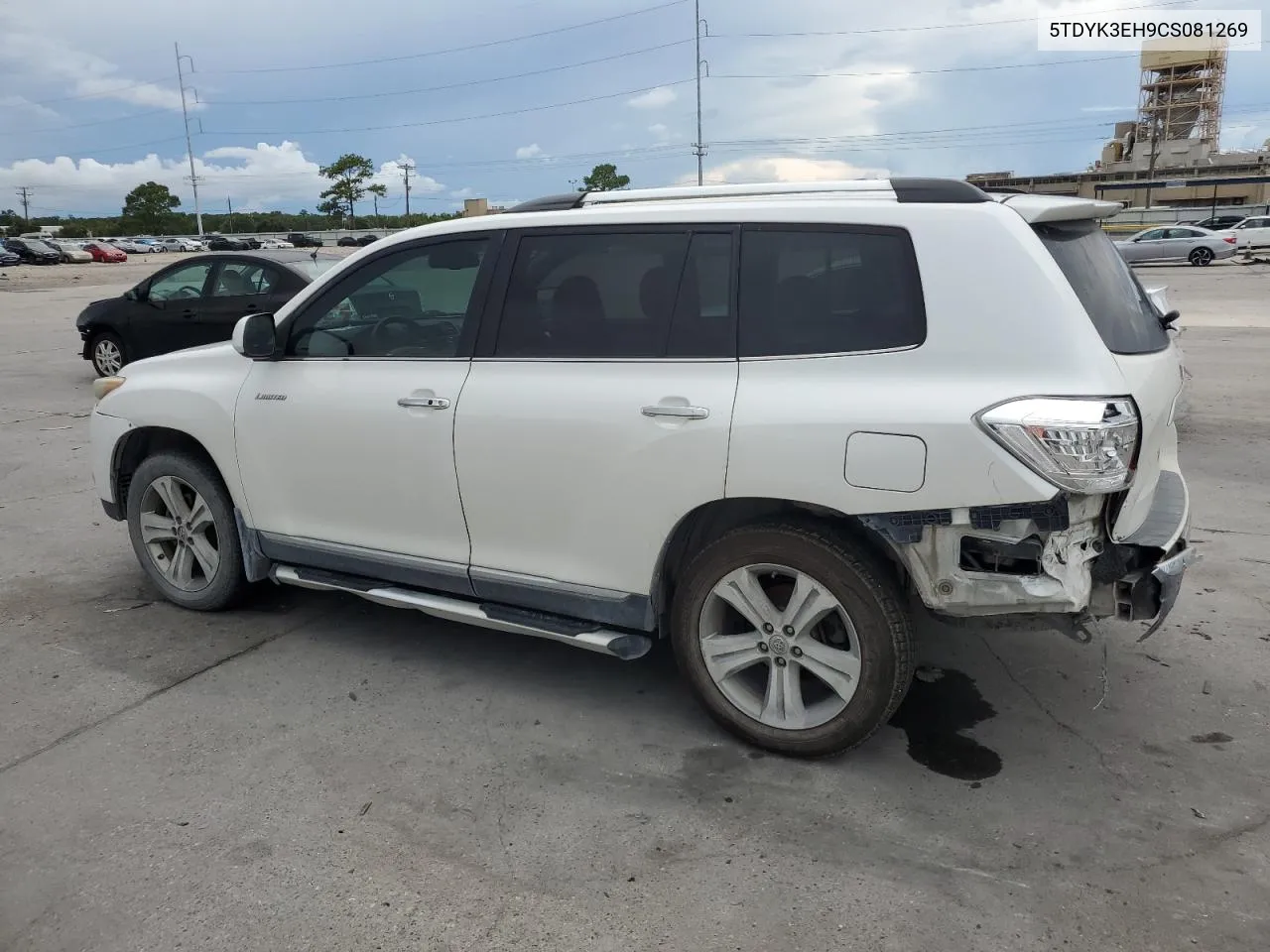 2012 Toyota Highlander Limited VIN: 5TDYK3EH9CS081269 Lot: 68138144