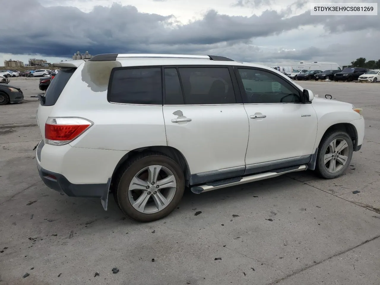 2012 Toyota Highlander Limited VIN: 5TDYK3EH9CS081269 Lot: 68138144