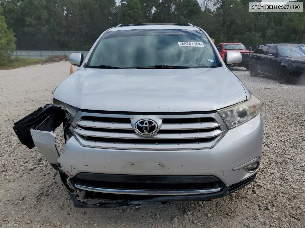 5TDYK3EH1CS071190 2012 Toyota Highlander Limited