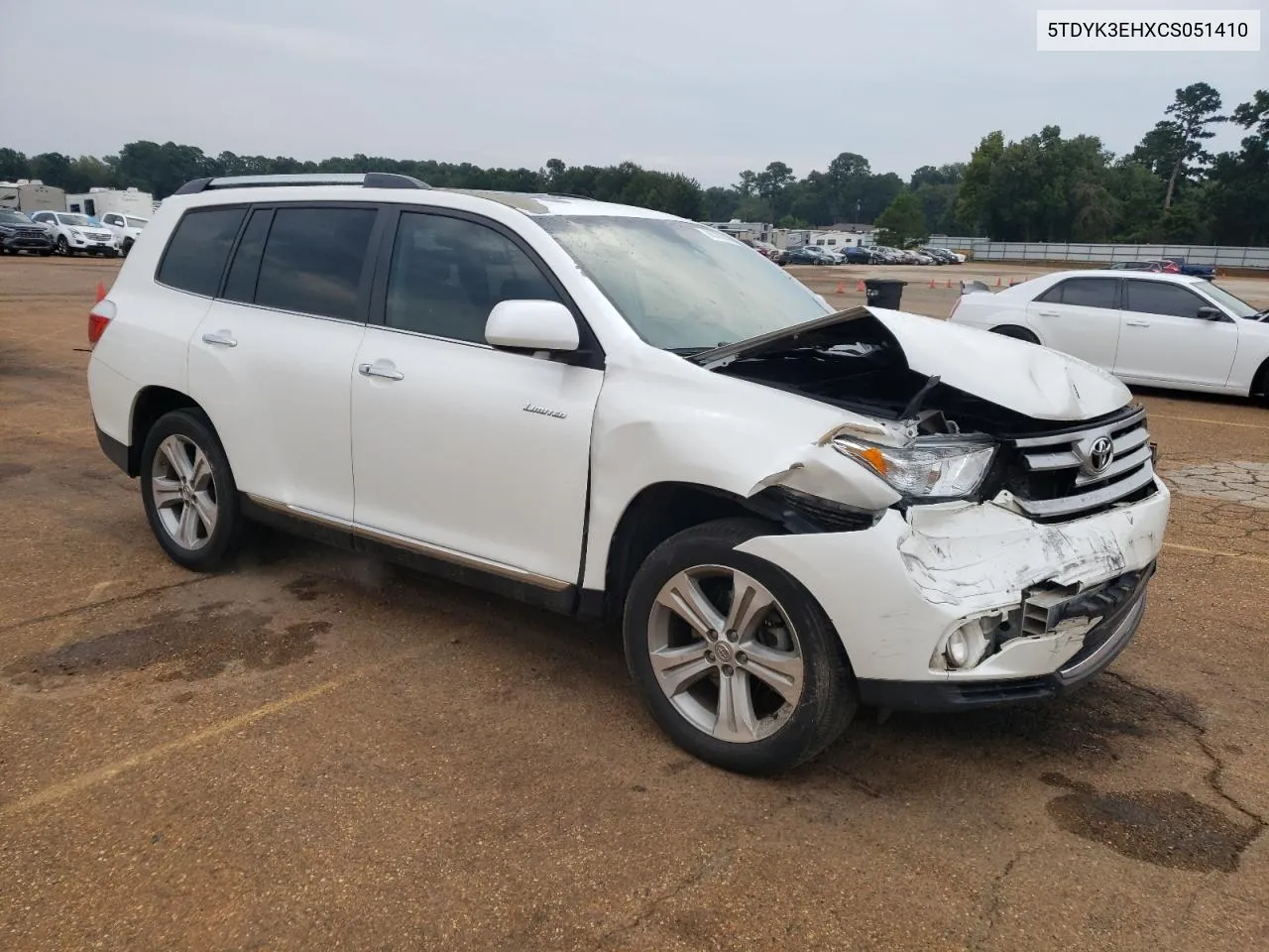 2012 Toyota Highlander Limited VIN: 5TDYK3EHXCS051410 Lot: 69249224