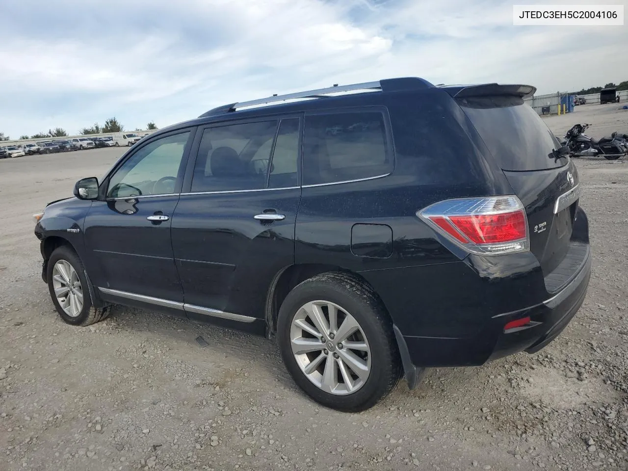 2012 Toyota Highlander Hybrid Limited VIN: JTEDC3EH5C2004106 Lot: 69586234