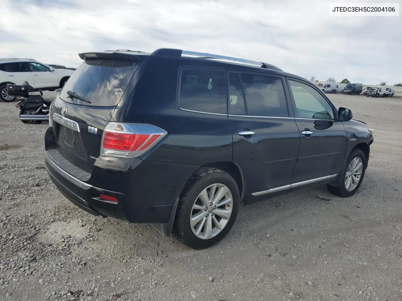 JTEDC3EH5C2004106 2012 Toyota Highlander Hybrid Limited