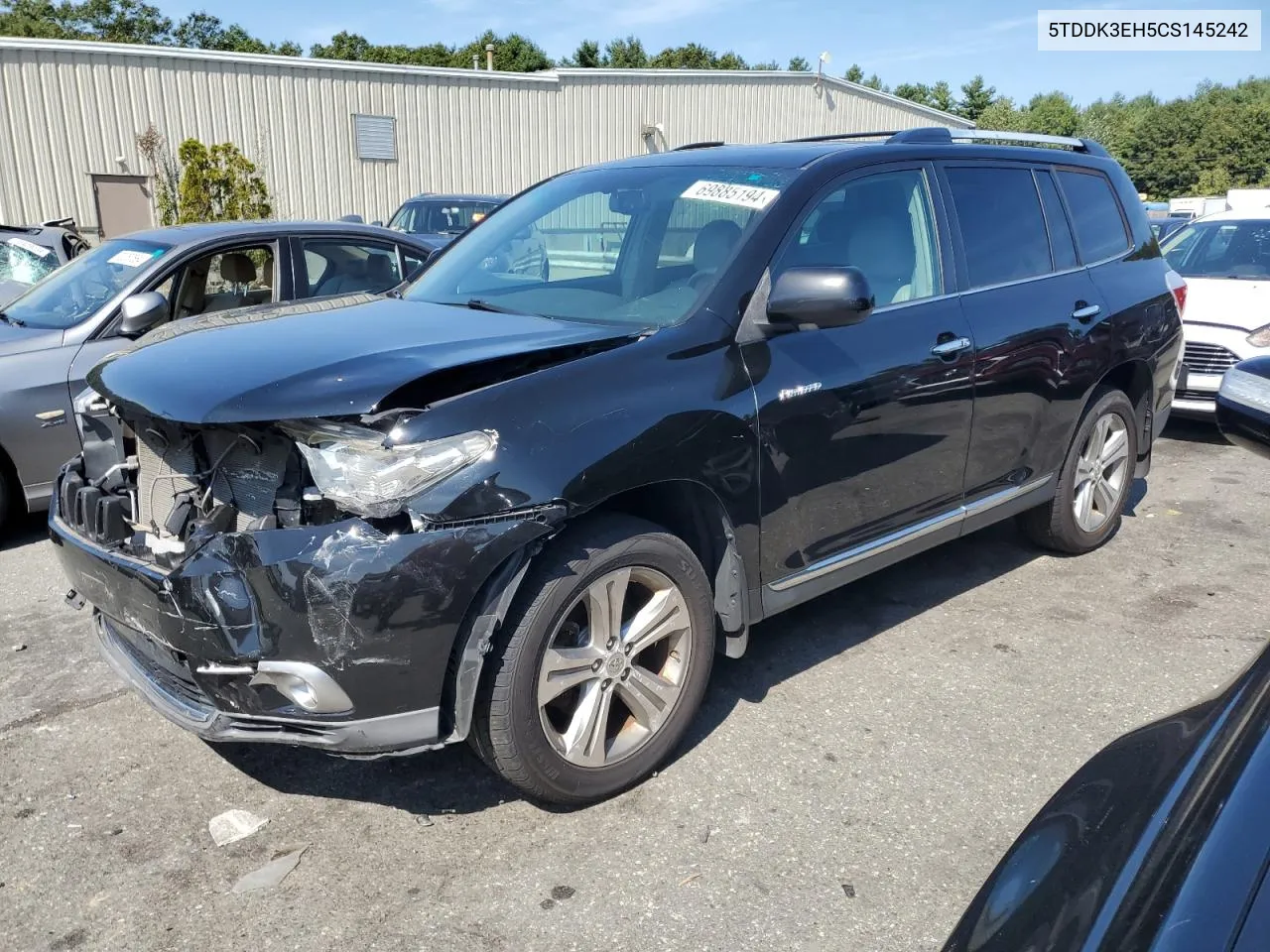 2012 Toyota Highlander Limited VIN: 5TDDK3EH5CS145242 Lot: 69885194