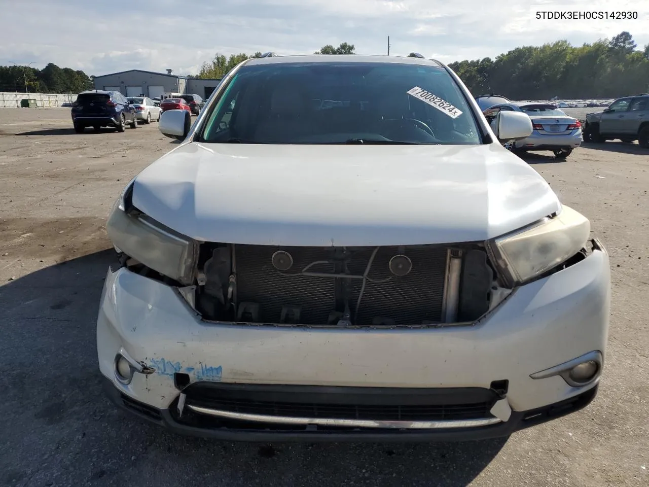 2012 Toyota Highlander Limited VIN: 5TDDK3EH0CS142930 Lot: 70082624