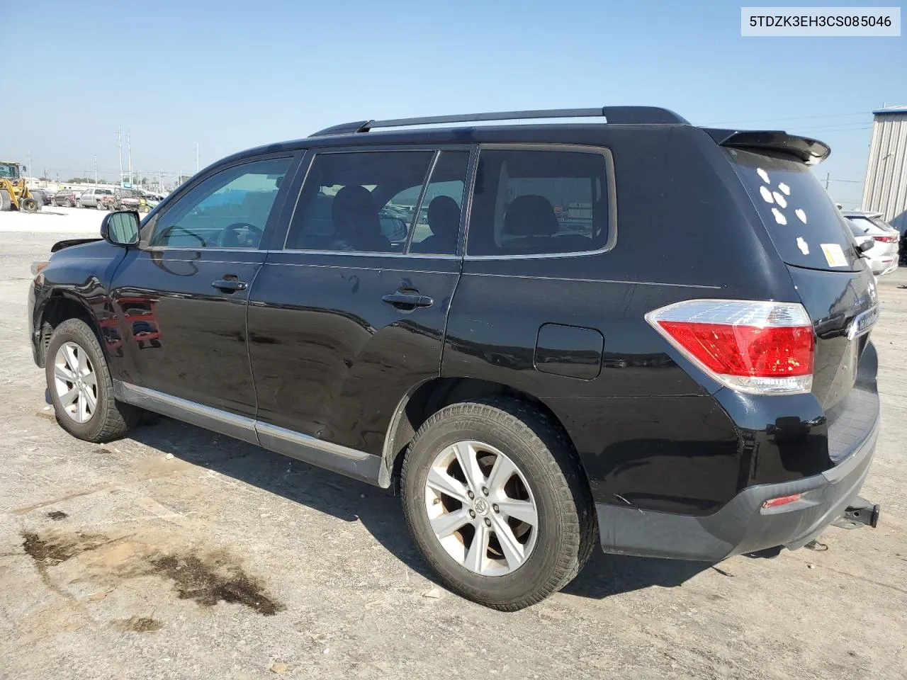 2012 Toyota Highlander Base VIN: 5TDZK3EH3CS085046 Lot: 70646254