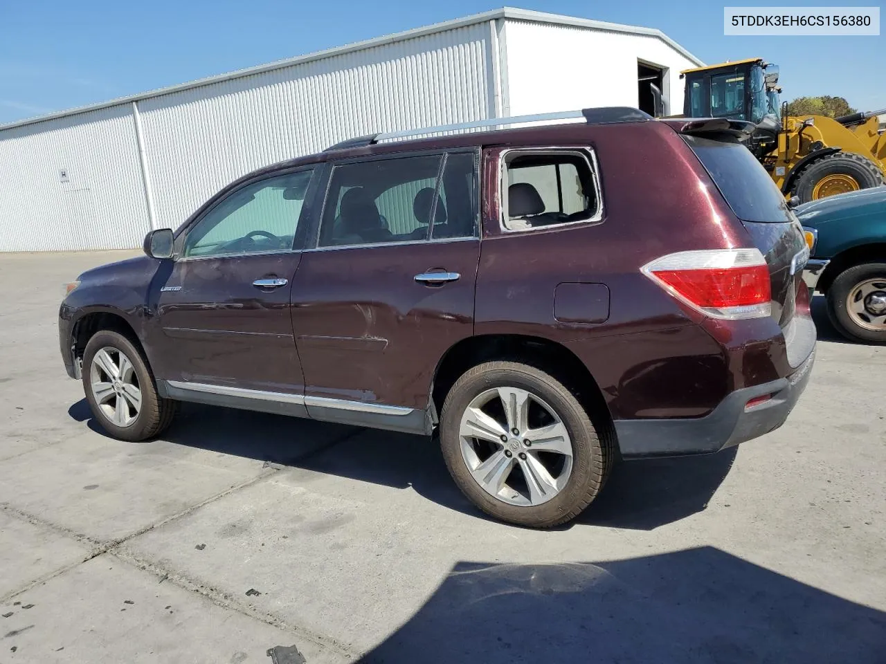 2012 Toyota Highlander Limited VIN: 5TDDK3EH6CS156380 Lot: 70868154