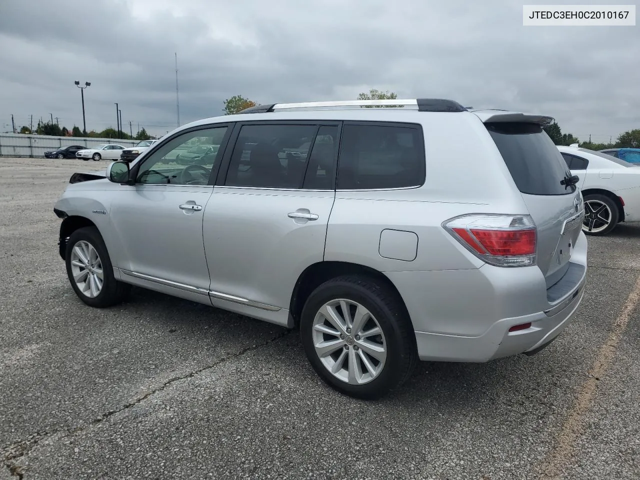 2012 Toyota Highlander Hybrid Limited VIN: JTEDC3EH0C2010167 Lot: 71652834