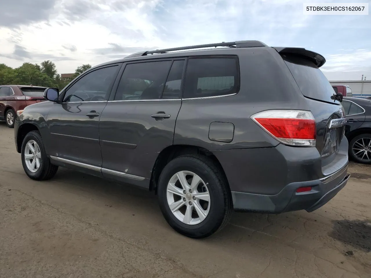 2012 Toyota Highlander Base VIN: 5TDBK3EH0CS162067 Lot: 72346084