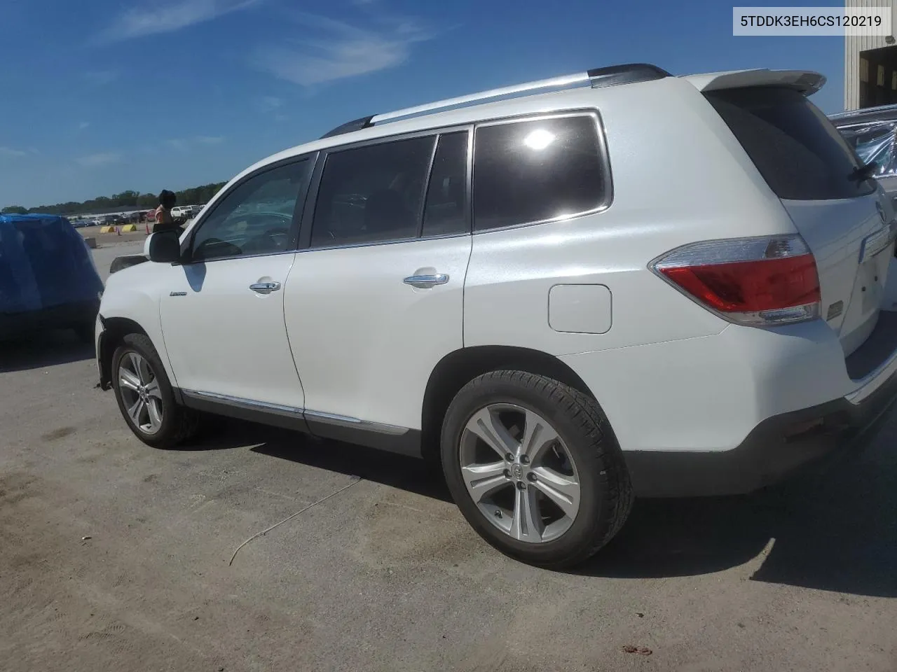 2012 Toyota Highlander Limited VIN: 5TDDK3EH6CS120219 Lot: 72402894