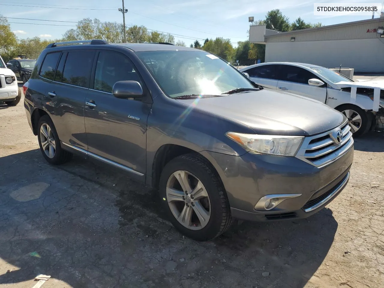 2012 Toyota Highlander Limited VIN: 5TDDK3EH0CS095835 Lot: 73032324