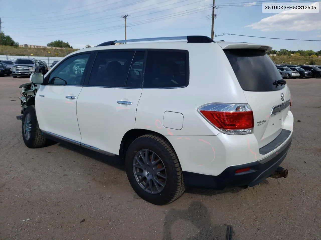 X5TDDK3EH5CS12505 2012 Toyota Highlander