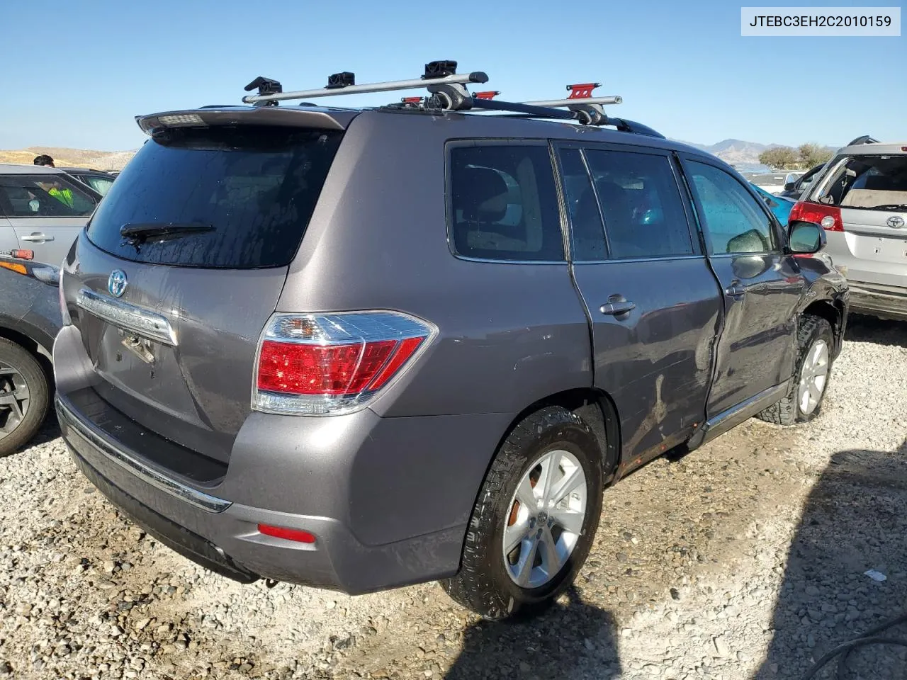 2012 Toyota Highlander Hybrid VIN: JTEBC3EH2C2010159 Lot: 73225564