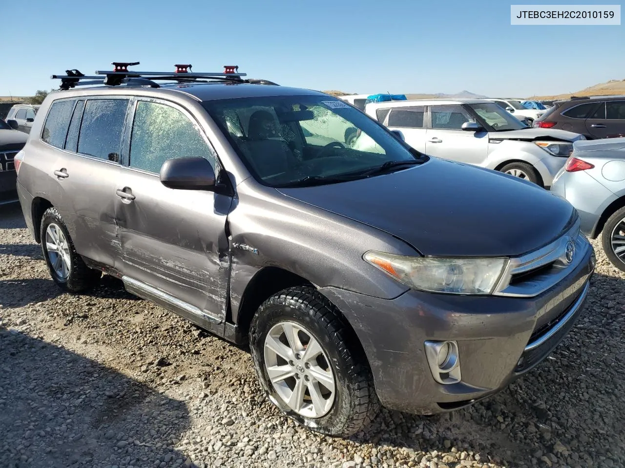 2012 Toyota Highlander Hybrid VIN: JTEBC3EH2C2010159 Lot: 73225564