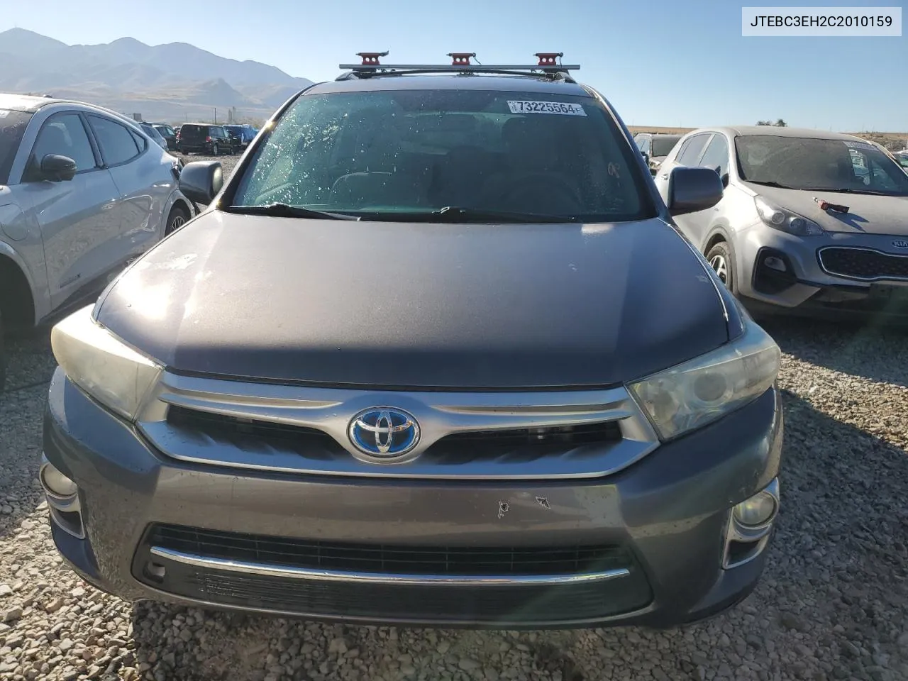 2012 Toyota Highlander Hybrid VIN: JTEBC3EH2C2010159 Lot: 73225564