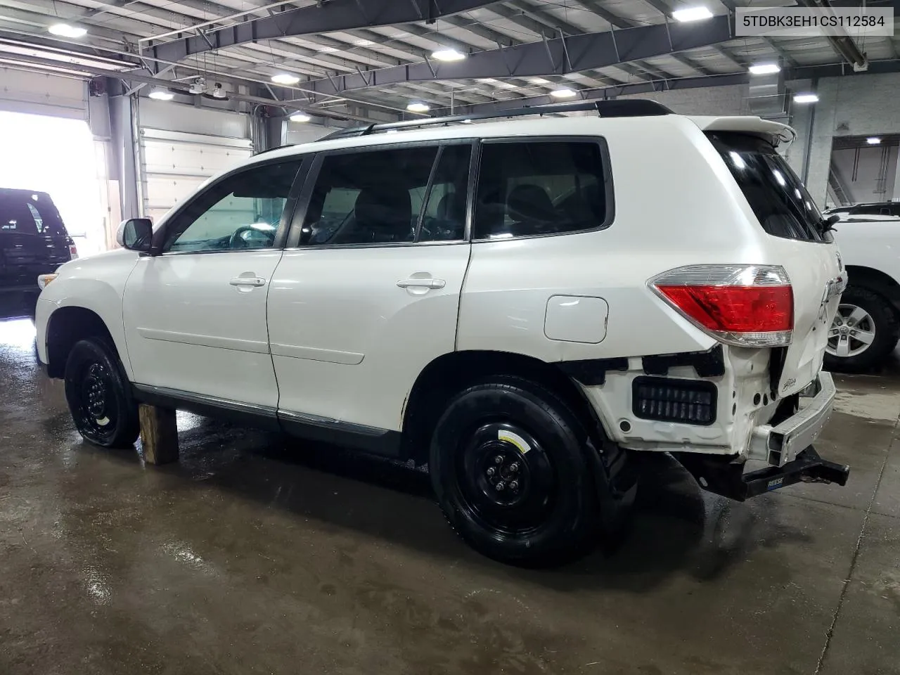 2012 Toyota Highlander Base VIN: 5TDBK3EH1CS112584 Lot: 73427754