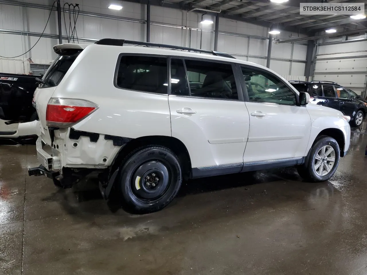 2012 Toyota Highlander Base VIN: 5TDBK3EH1CS112584 Lot: 73427754