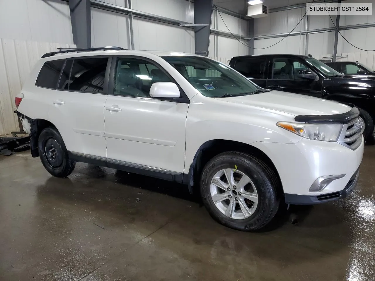 2012 Toyota Highlander Base VIN: 5TDBK3EH1CS112584 Lot: 73427754