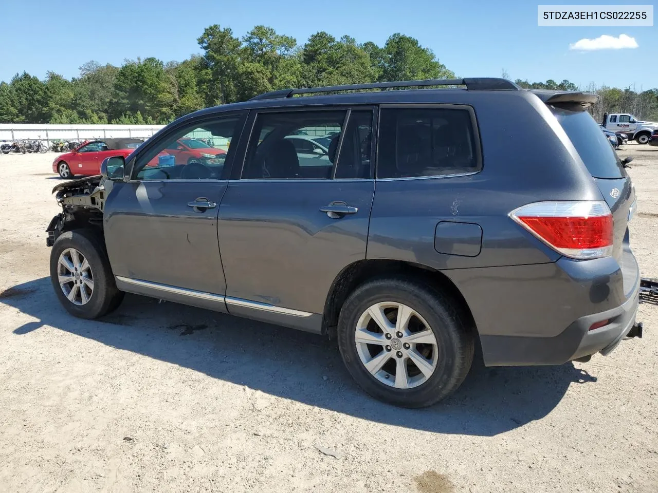 2012 Toyota Highlander Base VIN: 5TDZA3EH1CS022255 Lot: 73506594