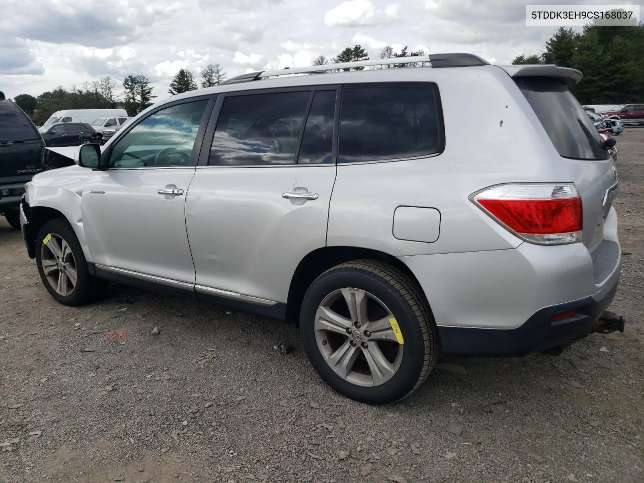 2012 Toyota Highlander Limited VIN: 5TDDK3EH9CS168037 Lot: 73787524