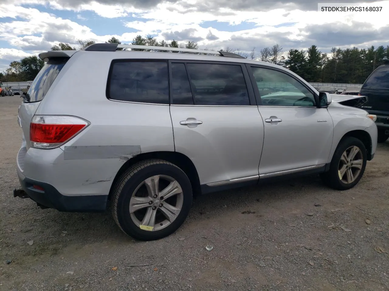 2012 Toyota Highlander Limited VIN: 5TDDK3EH9CS168037 Lot: 73787524