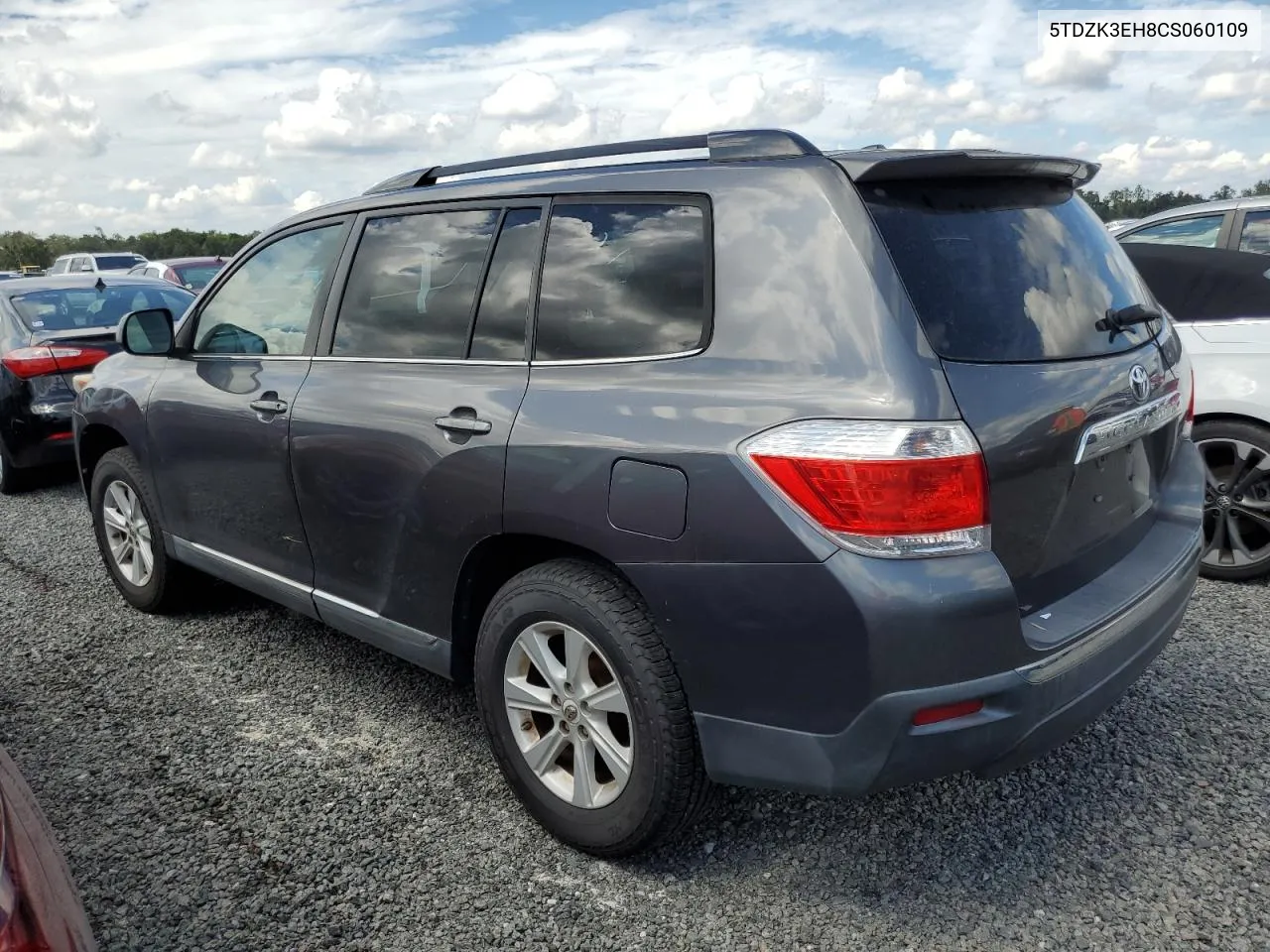 2012 Toyota Highlander Base VIN: 5TDZK3EH8CS060109 Lot: 73973114