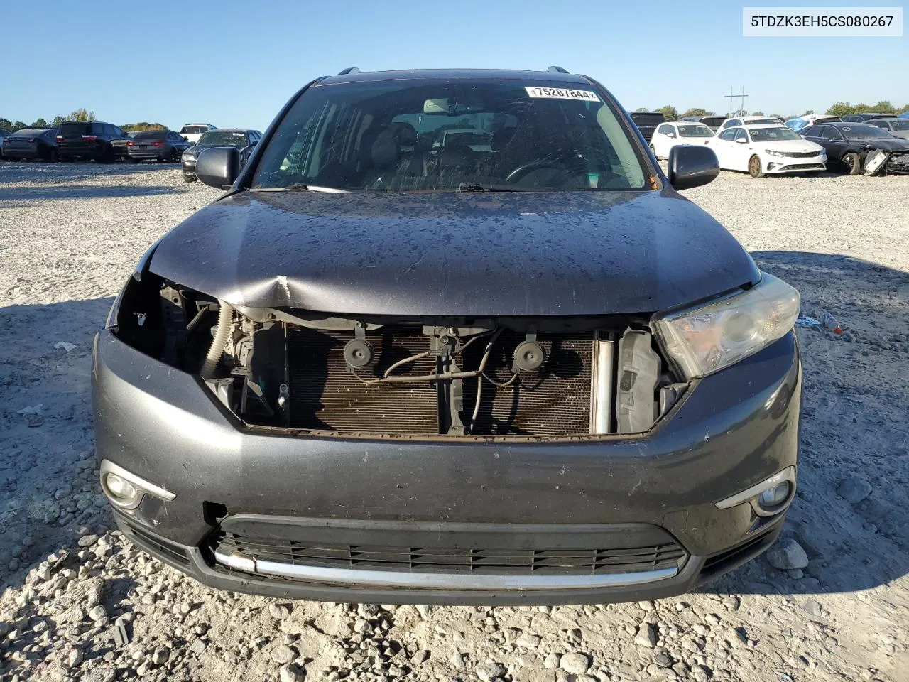 5TDZK3EH5CS080267 2012 Toyota Highlander Base