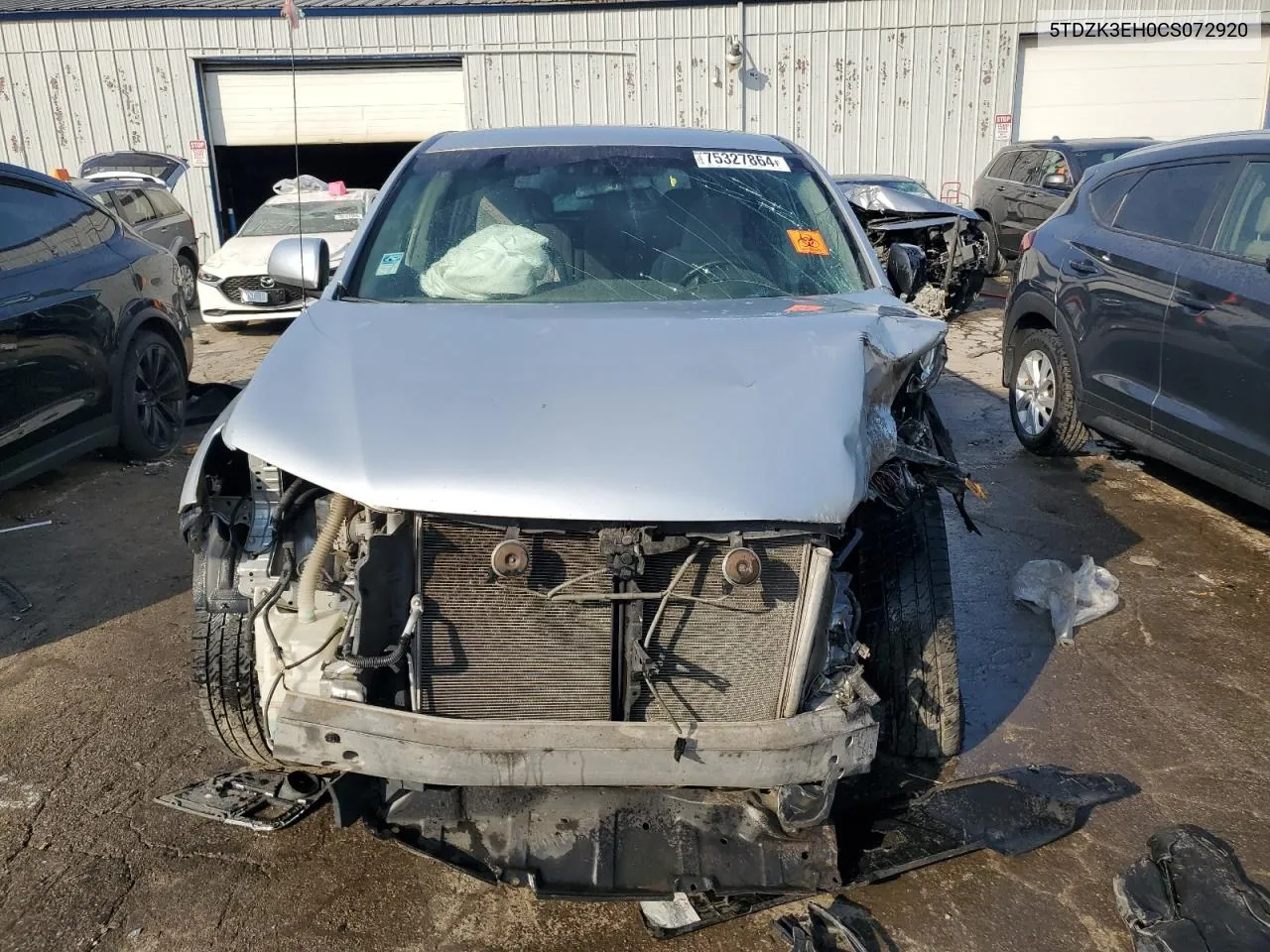 5TDZK3EH0CS072920 2012 Toyota Highlander Base