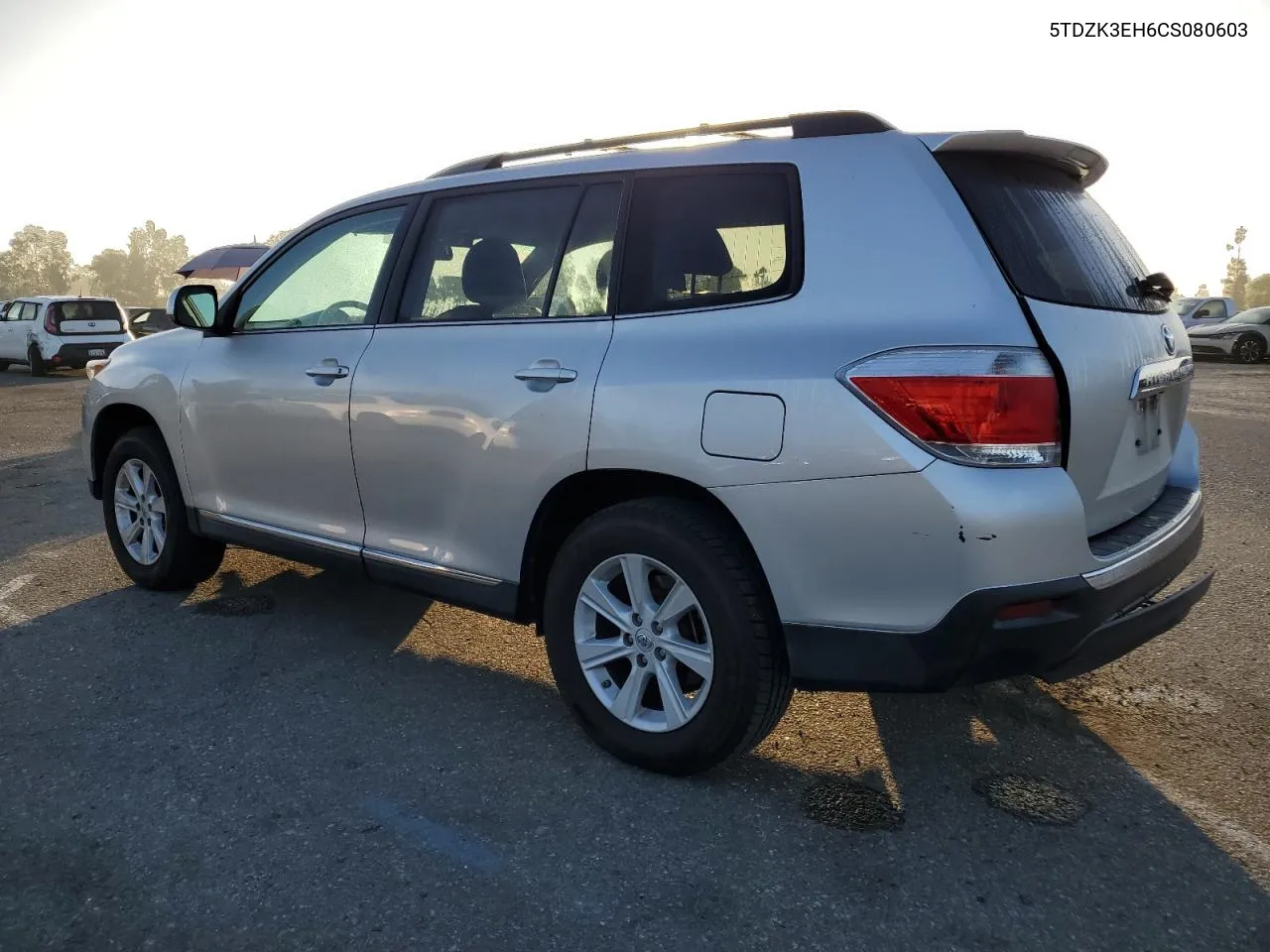 2012 Toyota Highlander Base VIN: 5TDZK3EH6CS080603 Lot: 75500574