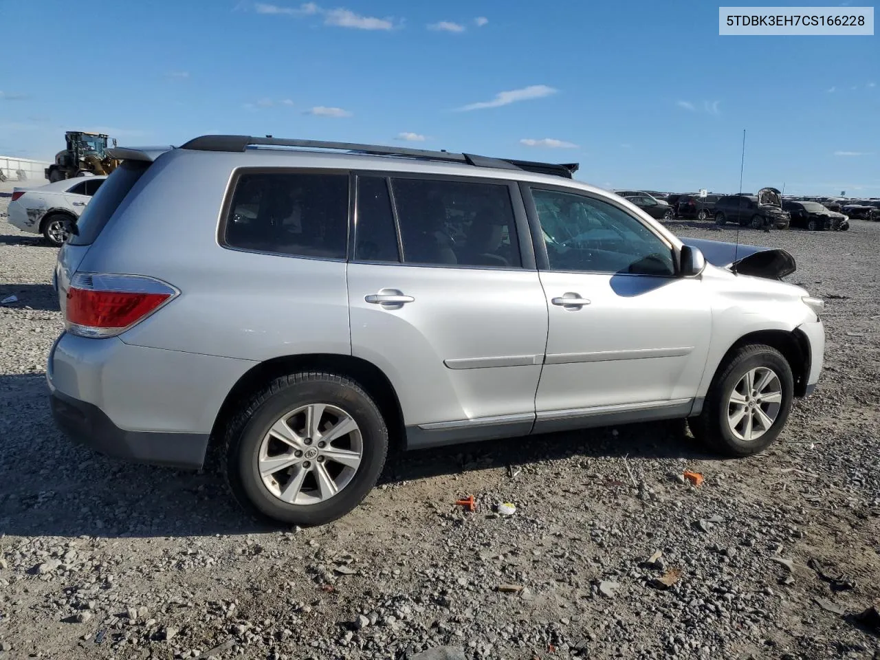 5TDBK3EH7CS166228 2012 Toyota Highlander Base