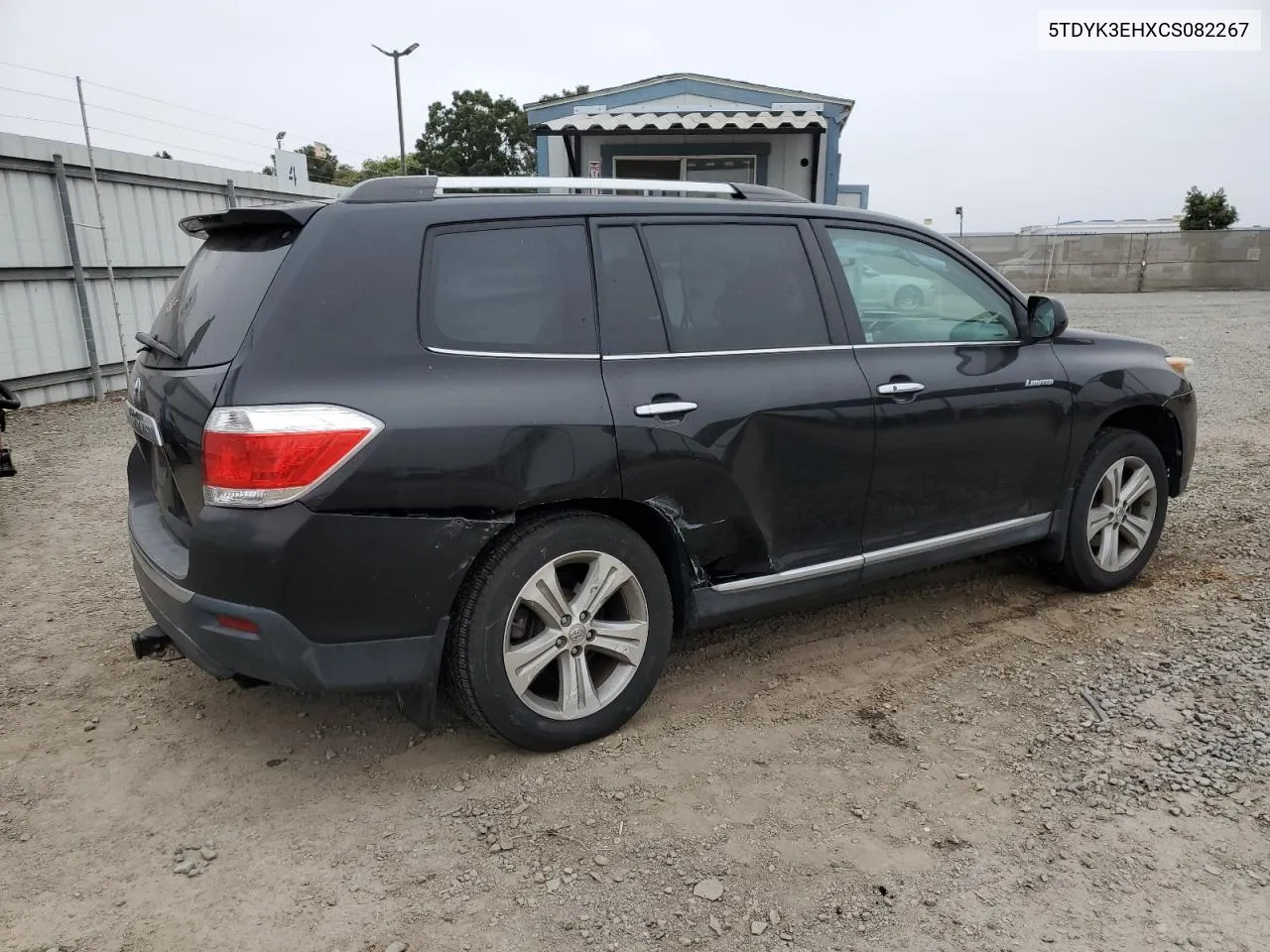 2012 Toyota Highlander Limited VIN: 5TDYK3EHXCS082267 Lot: 76318784