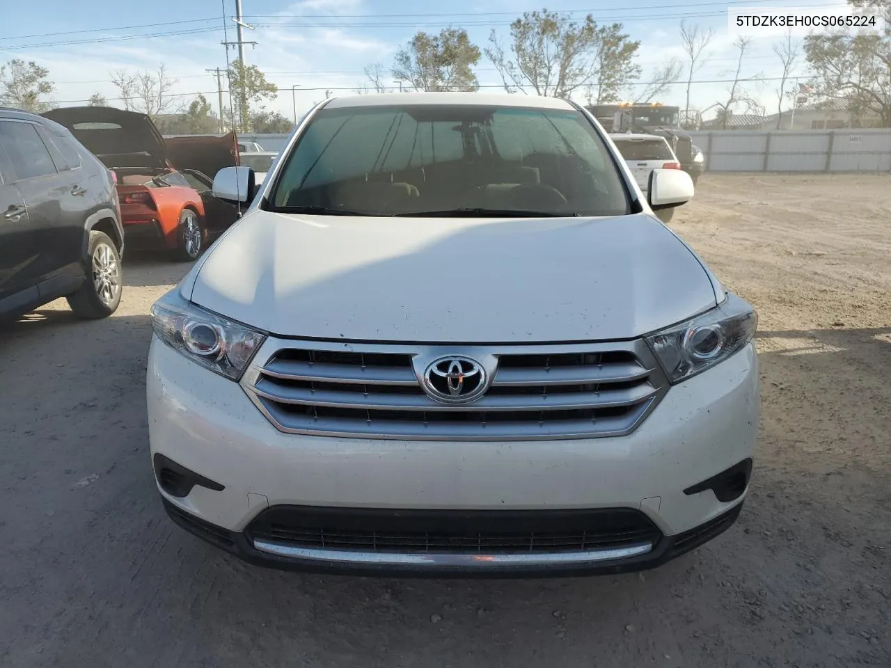 5TDZK3EH0CS065224 2012 Toyota Highlander Base