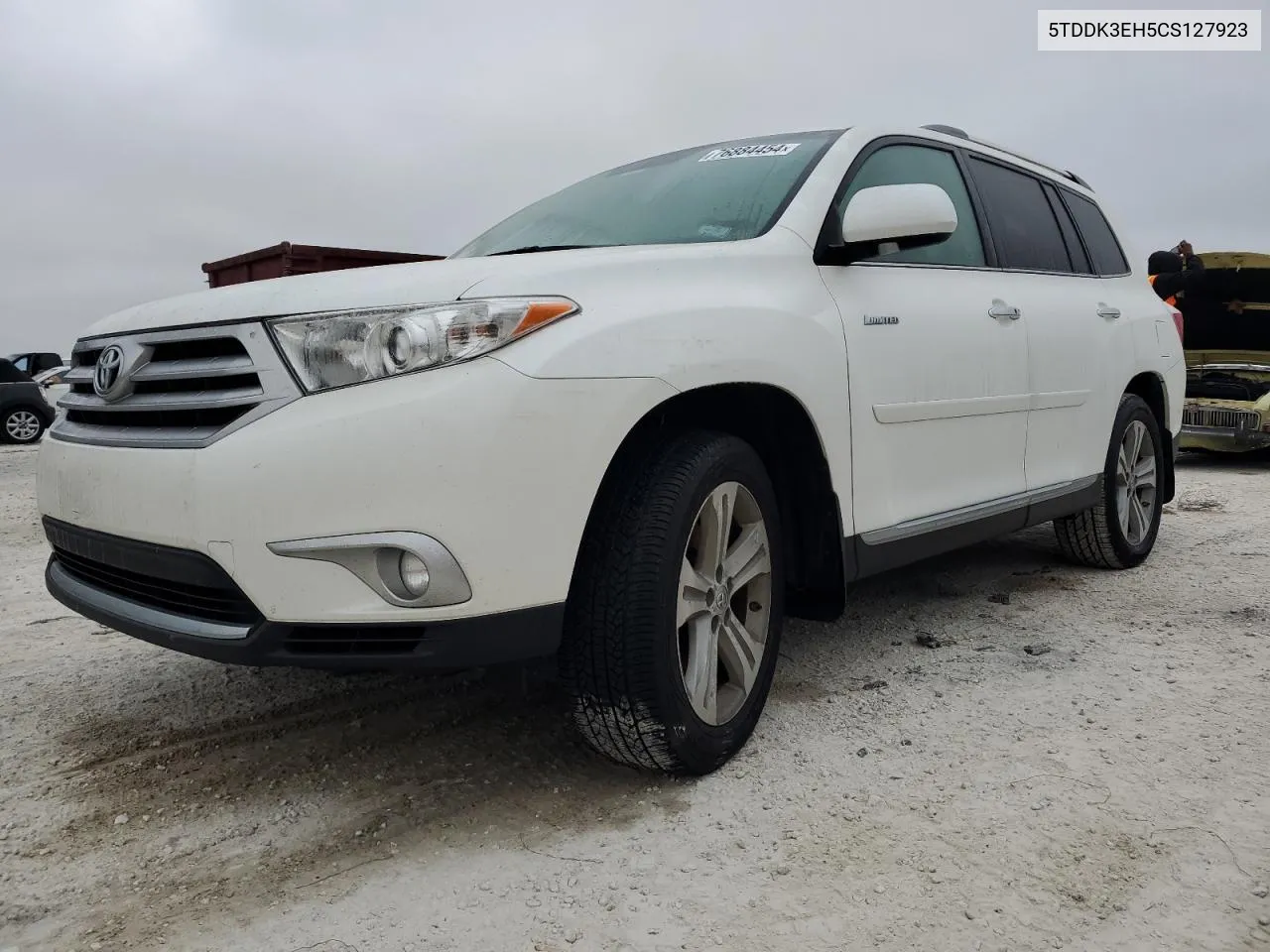 2012 Toyota Highlander Limited VIN: 5TDDK3EH5CS127923 Lot: 76884454