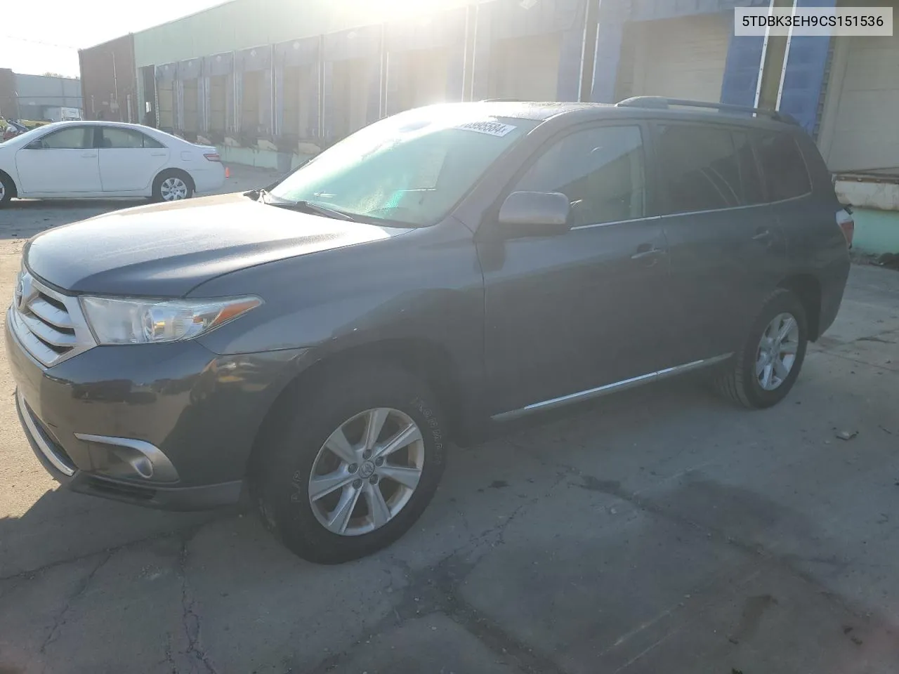 5TDBK3EH9CS151536 2012 Toyota Highlander Base