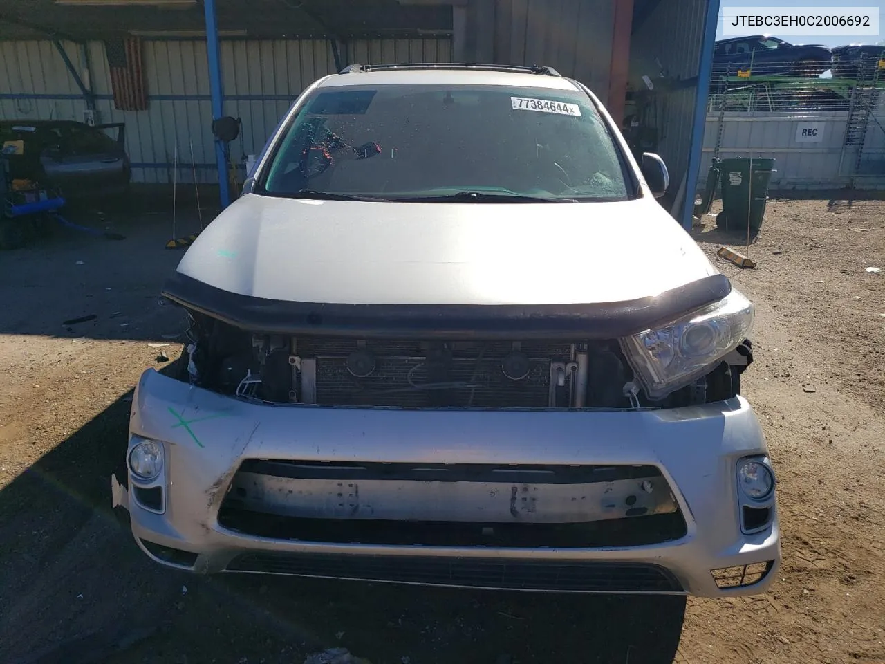 JTEBC3EH0C2006692 2012 Toyota Highlander Hybrid