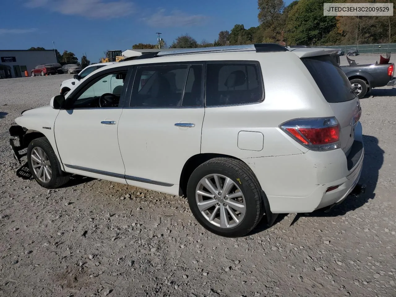 2012 Toyota Highlander Hybrid Limited VIN: JTEDC3EH3C2009529 Lot: 77504474