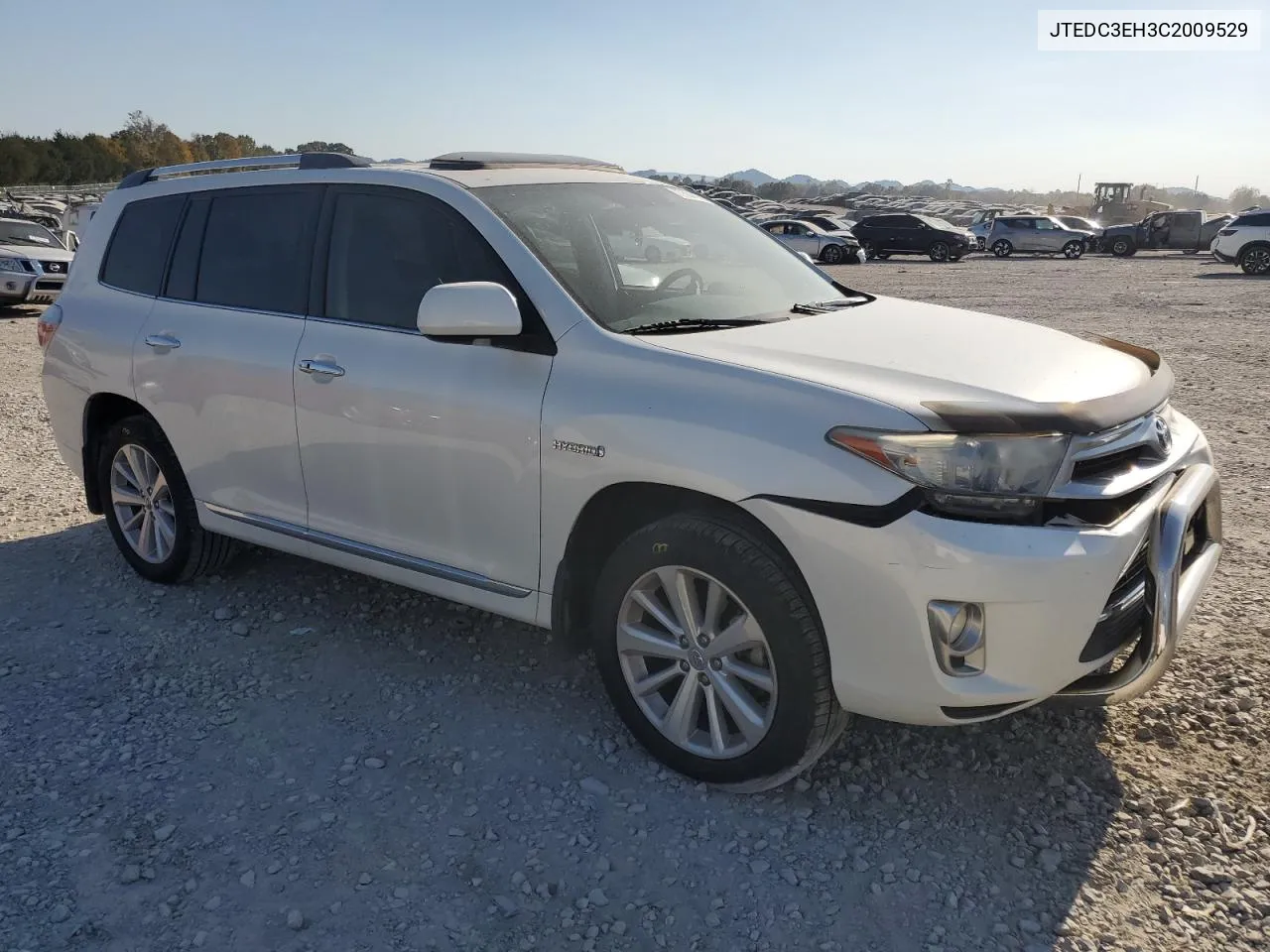 2012 Toyota Highlander Hybrid Limited VIN: JTEDC3EH3C2009529 Lot: 77504474