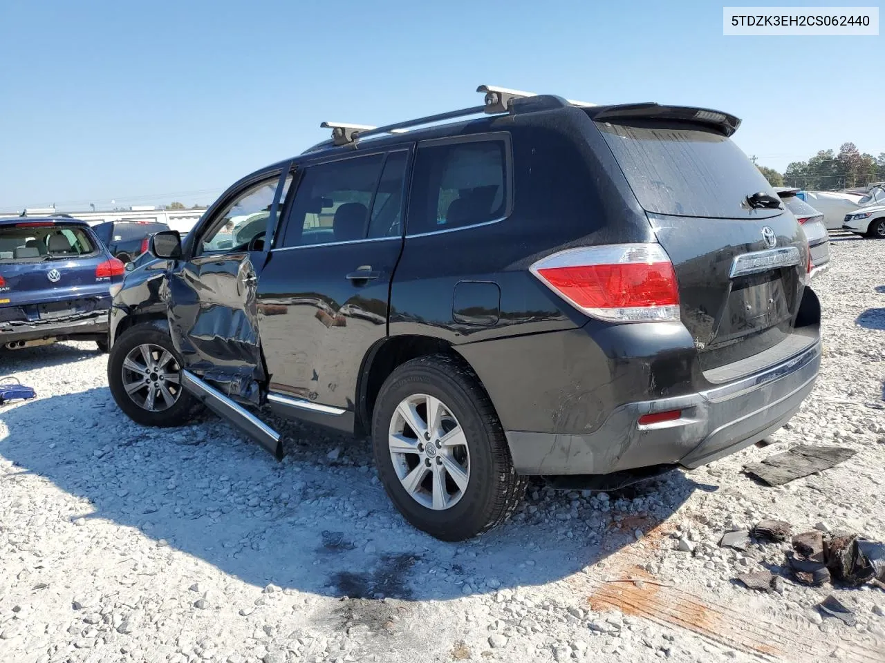 2012 Toyota Highlander Base VIN: 5TDZK3EH2CS062440 Lot: 77564734