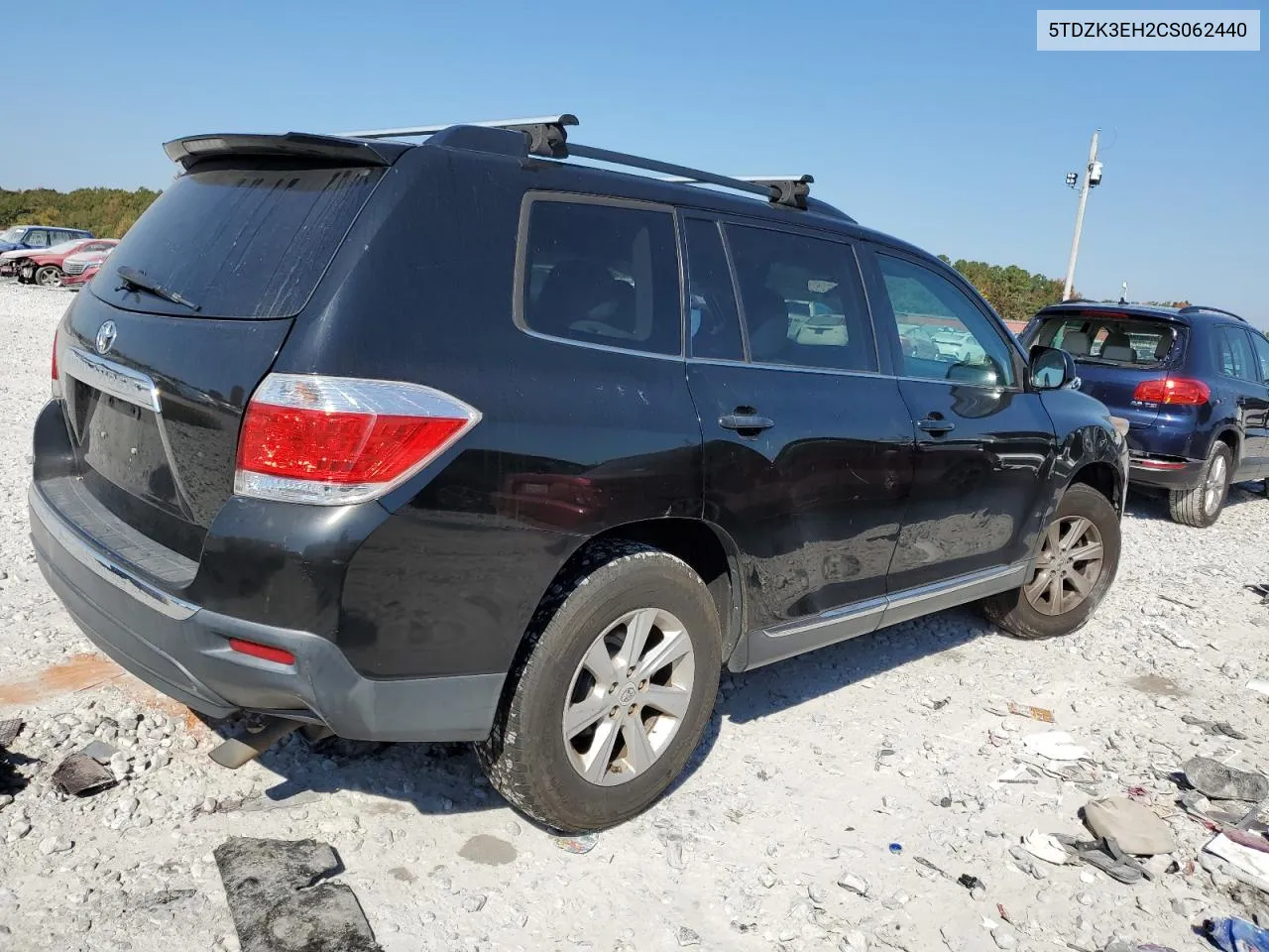 5TDZK3EH2CS062440 2012 Toyota Highlander Base