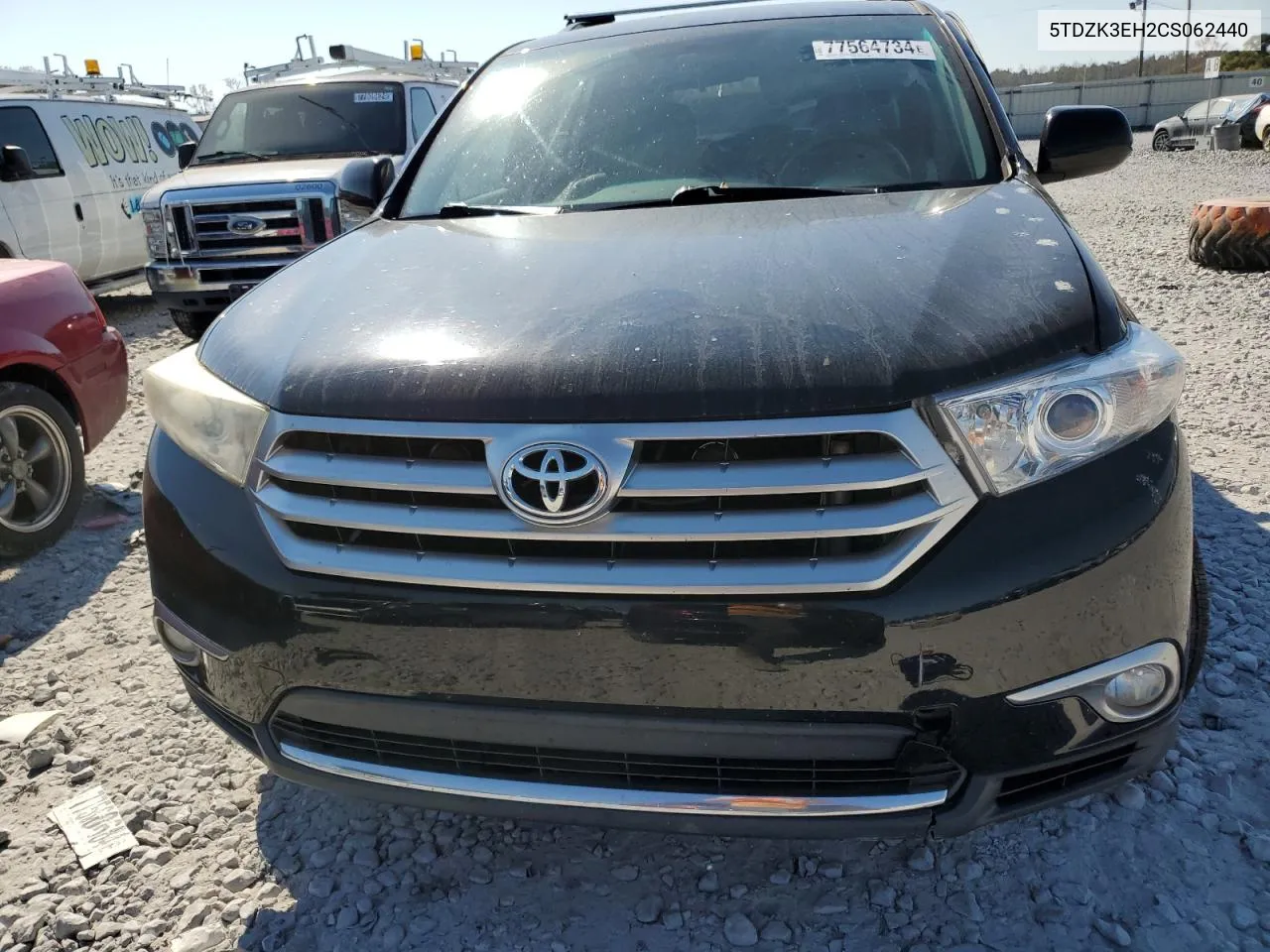 5TDZK3EH2CS062440 2012 Toyota Highlander Base