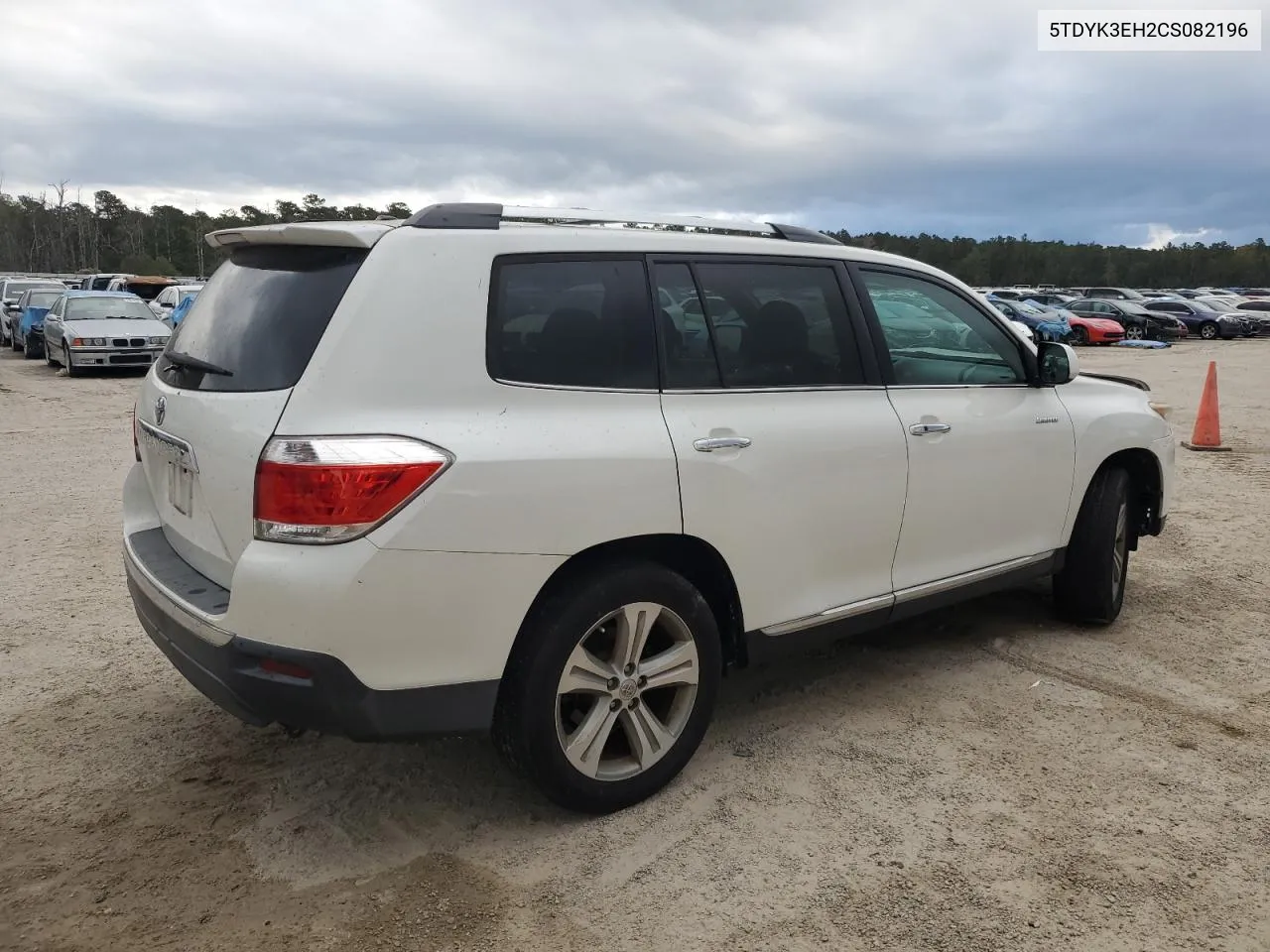 2012 Toyota Highlander Limited VIN: 5TDYK3EH2CS082196 Lot: 78165064