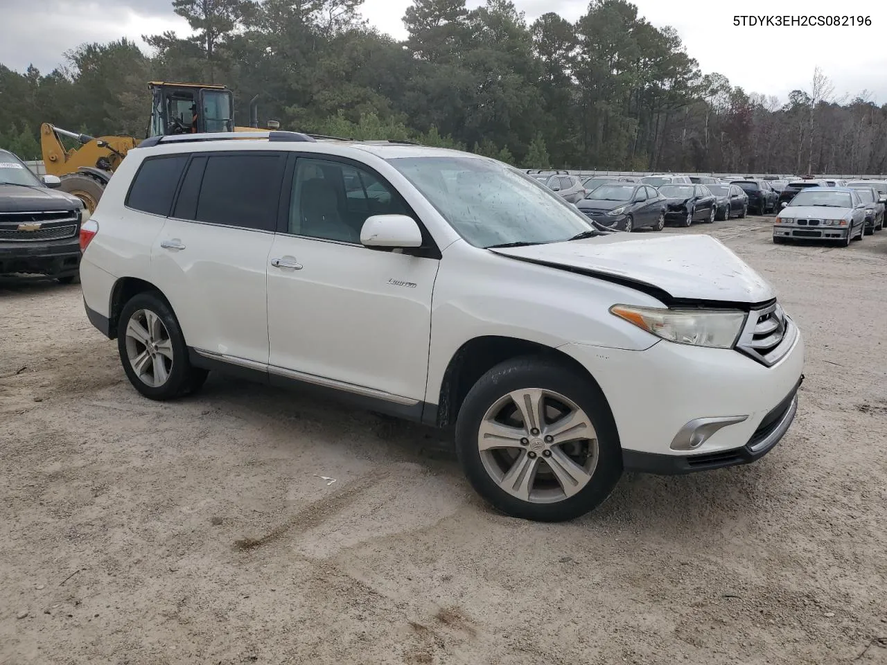 2012 Toyota Highlander Limited VIN: 5TDYK3EH2CS082196 Lot: 78165064