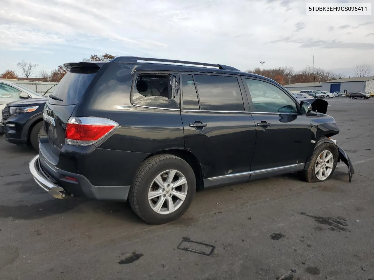 2012 Toyota Highlander Base VIN: 5TDBK3EH9CS096411 Lot: 79130234