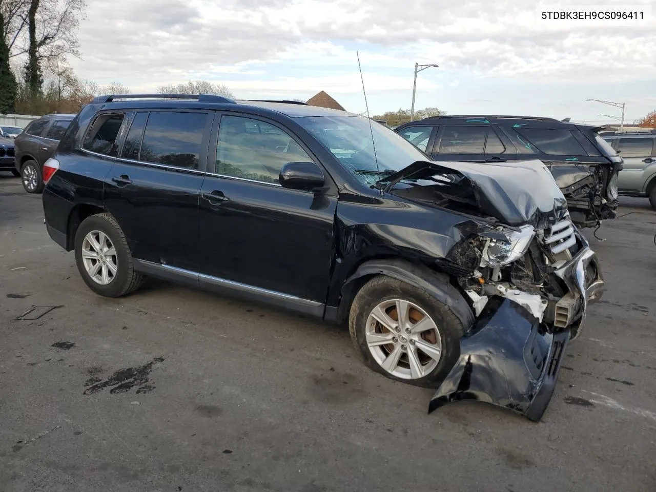 2012 Toyota Highlander Base VIN: 5TDBK3EH9CS096411 Lot: 79130234